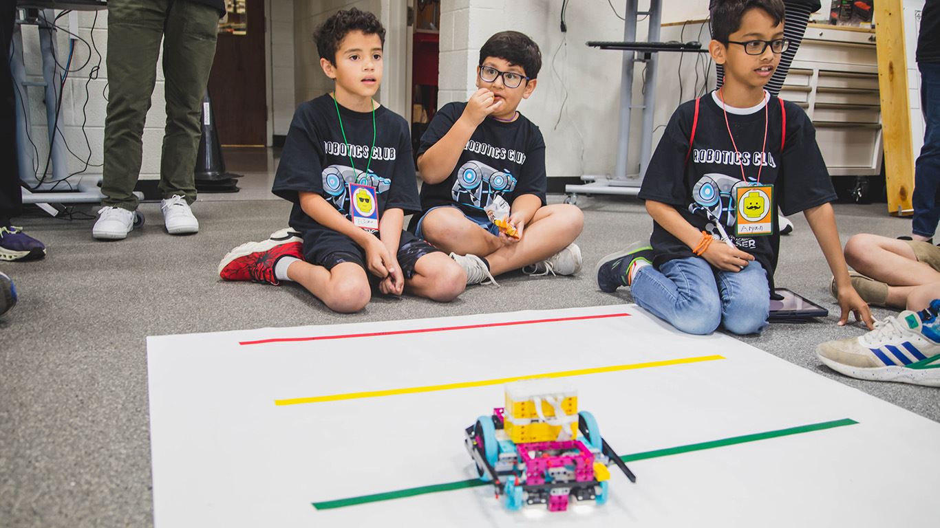 Ready. Set. LEGO! LISD Elementary STEM Academies host first district-wide robotics competition
